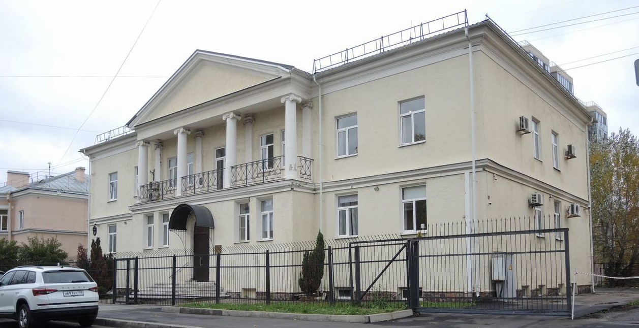 фасад дома, здание по адресу г Санкт-Петербург, ул Губина, д 16